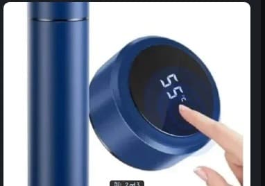 Pametna LED flaša od nerđajućeg čelika sa LED prikazom temperature na poklopcu