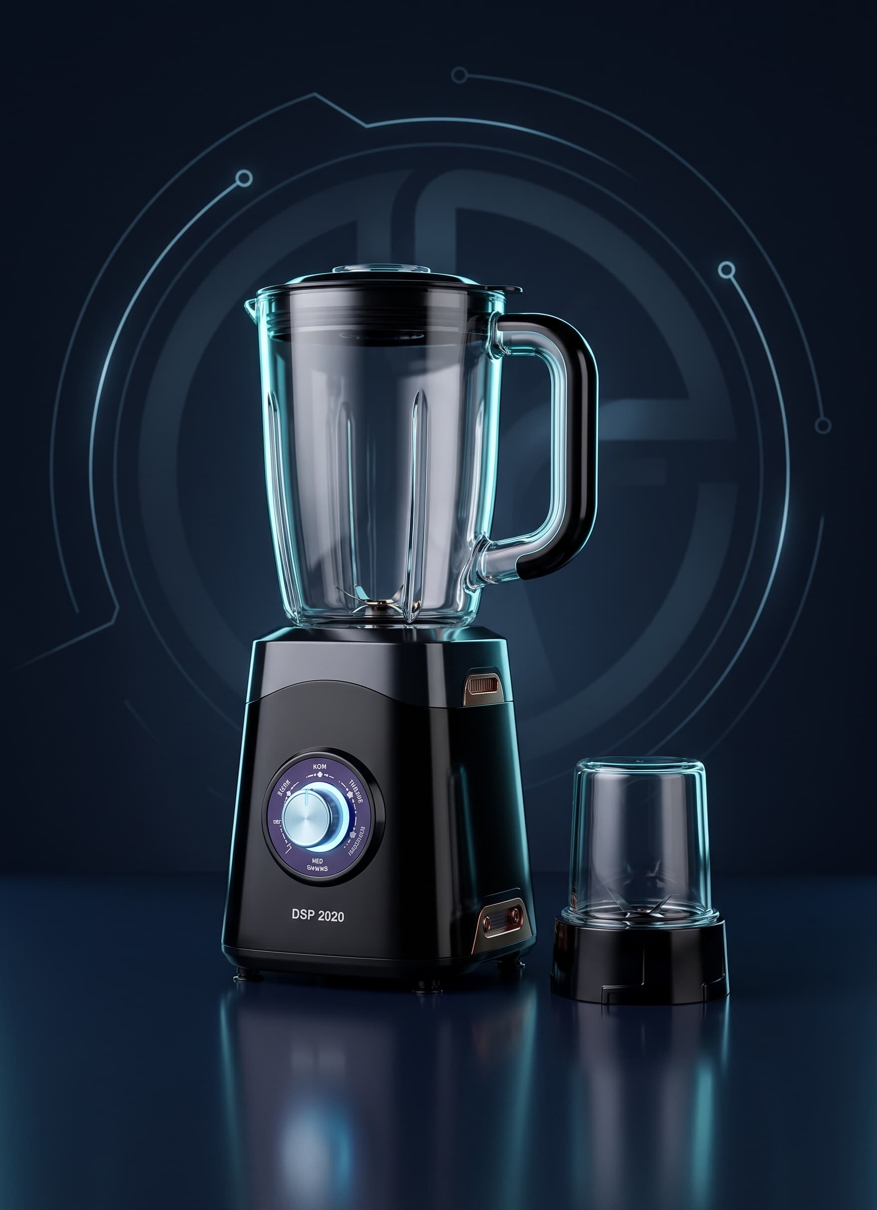 Blender DSP 2020 sa mlevenim kafom u čašici za mlevenje
